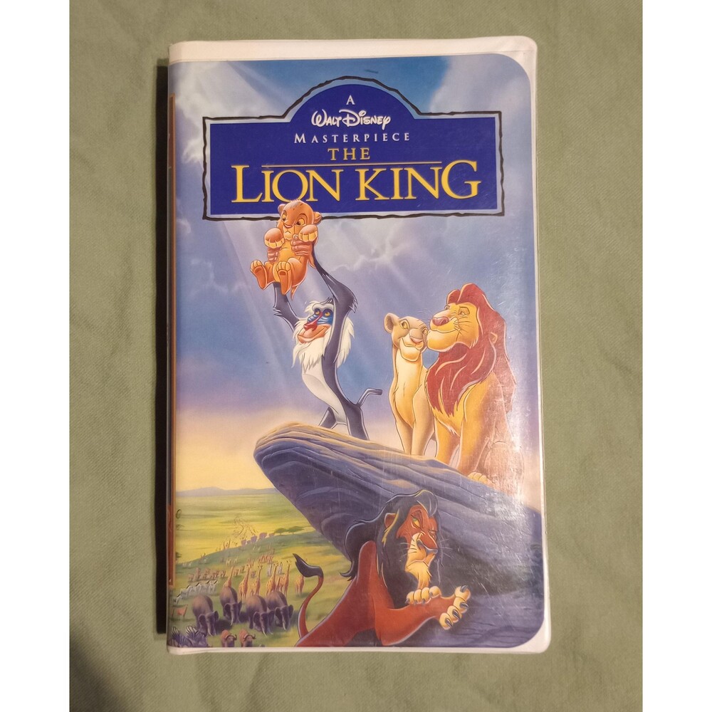 The Lion King VHS | Masterpiece Collection 1995 | Vintage Disney Good Condition